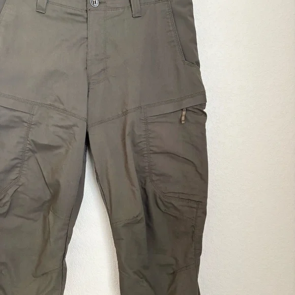 5.11 Tactical Green Cargo Pants Mens Size 36 Polyester Cotton Stretch Outdoor - Picture 3 of 14